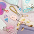Metallic Colour Woven PU KeyChains